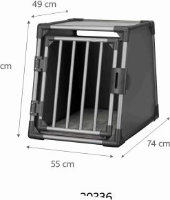 Trixie Vervoersbox Aluminium Grafiet - M 74X55X61 CM -Katten Hondenbenodigdheden Winkel 1023x1200