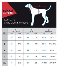 Rukka Pets Micro Light Badjas - Lichtgewicht - Microvezel - Sterk Absorberend - Maat L -Katten Hondenbenodigdheden Winkel 1027x1200