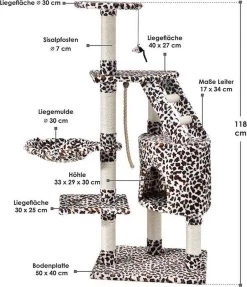 Merkloos Katten Krabpaal - Buffy - Luipaard Patroon -Katten Hondenbenodigdheden Winkel 1031x1200 3