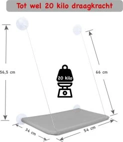 Merkloos Kattenhangmat - Kattenbed - Hangmat Kat Raam Ook Voor Radiator En Deur - Kattenmand Raam En Radiator - Katten Hangmat - Radiatorhangmat Kat Kattenstoel - Tijdelijk Met Extra Hangmat Hoes -Katten Hondenbenodigdheden Winkel 1045x1200 3