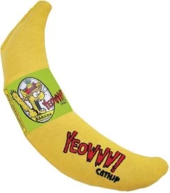 Yeowww! Chicata Banana - Speeltje Voor Katten Met Kattenkruid - De Meest Krachtige Catnip Ter Wereld – Onweerstaanbaar – Katoen – 17.7 Cm - Geel -Katten Hondenbenodigdheden Winkel 1056x1200 1