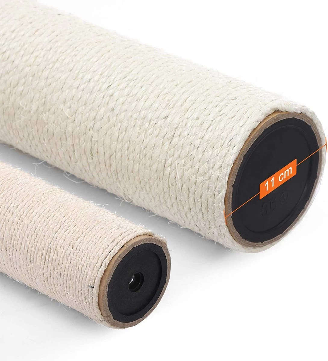 Songmics PCT01M Krabpaal Met XXL-uitkijkplatform, Liggend Hol, Grote Knuffelgrot, Verstelbare Elementen, Extra Dikke Stammen Volledig Gewikkeld In Sisal, Stabiel, Beige 4 Songmics PCT01M Krabpaal Met XXL-uitkijkplatform, Liggend Hol, Grote Knuffelgrot, Verstelbare Elementen, Extra Dikke Stammen Volledig Gewikkeld In Sisal, Stabiel, Beige - Afbeelding 2