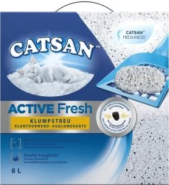 Catsan Active Fresh - Kattenbakvulling - 8 L -Katten Hondenbenodigdheden Winkel 1094x1200 1