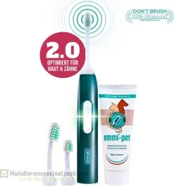 Emmi Pet-2.0-Ultrasone-hondentandenborstel-basisset