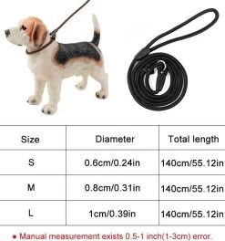 LOUZIR Cesar Millan Sliplijn Met Stop - Hondenriem - Rood - 130 Cm -Katten Hondenbenodigdheden Winkel 1121x1200 4