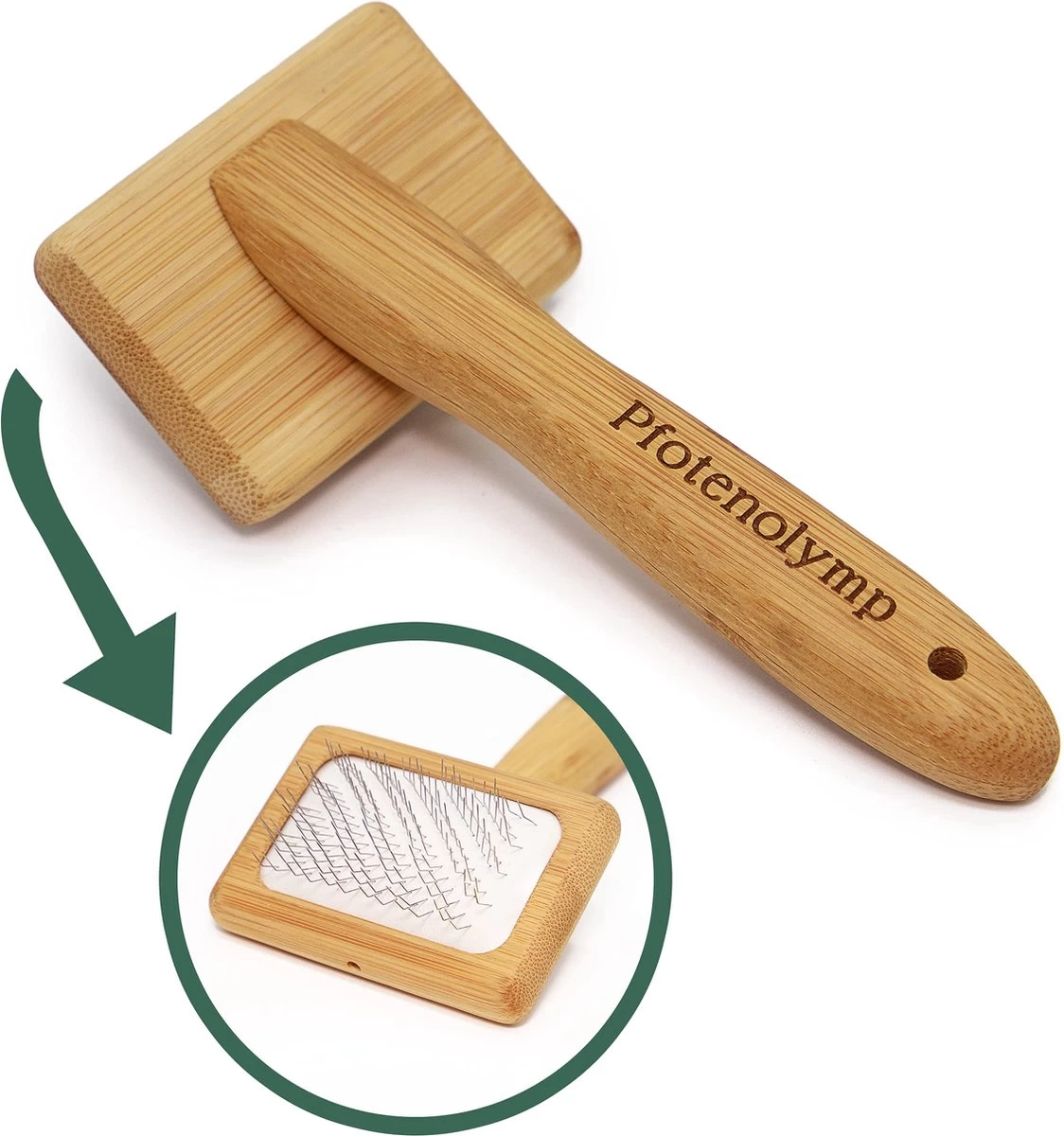 Pfotenolymp® Zachte Borstel Voor Katten - Kattenborstel / Kattenkam Van Bamboe - Bontborstel / Vachtborstel / Kattenhaarborstel - Bontkam Voor Vachtverzorging 3 Pfotenolymp® Zachte Borstel Voor Katten - Kattenborstel / Kattenkam Van Bamboe - Bontborstel / Vachtborstel / Kattenhaarborstel - Bontkam Voor Vachtverzorging