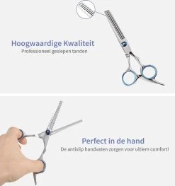 VoordeelShop 7-Delige Huisdier Knipset Met Etui - Trimmen Hond - Honden Schaar - Effileerschaar Hond - Huisdier Trimmer - Huisdier Knippen - Knipschaar Haar - Haar Schaar - Kapper - Kapperset - Scharenset -Katten Hondenbenodigdheden Winkel 1127x1200