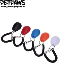 Merkloos PetPaws - Training Clicker Voor De Hond -Katten Hondenbenodigdheden Winkel 1143x1200 3