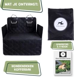 Hondendeken Auto - Kofferbak Beschermhoes Hond - Inclusief Opbergzak En E-Book - Hondendeken Auto Kofferbak - Zwart/wit -Katten Hondenbenodigdheden Winkel 1147x1200 1