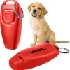 VEDIC® - Luxe Clicker Met Fluit - Clickertraining - Rood - Bevestigingsring - Fluit - Hondentraining -Katten Hondenbenodigdheden Winkel 1166x1200
