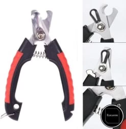 ElegaPet Professionele Nagelknipper Hond L - Rood Zwart - Dier - Nageltang Met Veiligheidsstop Nagelschaar -Katten Hondenbenodigdheden Winkel 1173x1200 6