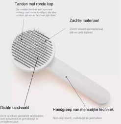 Kattenborstel - Kattenkam - Hondenborstel - Kattenhaar Verwijderaar - Haarverwijderaar Voor Huisdieren - Kattenhaar - Hondenhaar - Haarverwijderaar Voor Huisdieren - Langharig/Kortharig - Katten Accessoires - Katten - Blauwe Kleur -Katten Hondenbenodigdheden Winkel 1178x1200 6