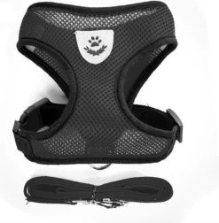 Merkloos Kattentuigje - Kattenharnas - Kattentuig Met Looplijn - Hondentuigje - Hondenharnas - Zwart - Maat S -Katten Hondenbenodigdheden Winkel 1178x1200 8