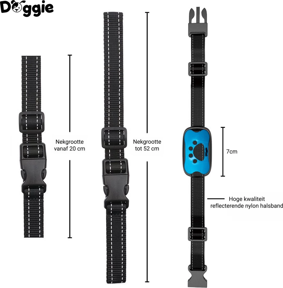 Doggie™ Anti Blafband - Diervriendelijk - GEEN Schok - Anti Blafband - Hondenhalsband 6 Doggie™ Anti Blafband - Diervriendelijk - GEEN Schok - Anti Blafband - Hondenhalsband - Afbeelding 4