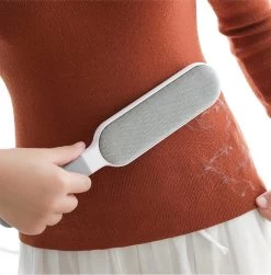 IGOODS - Pet Hair Remover - Hond & Kat Roller Brush - Dubbelzijdig Bont Ontharingsgereedschap Met Zelfreinigende Basis - Reismaatborstel - Voor Kleding - Bank - Tapijt - Autostoel GRIJS -Katten Hondenbenodigdheden Winkel 1183x1200 3