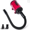 Nuvoo Professionele Hondenföhn / Waterblazer / Hondenborstel Met 3 Opzetstukken - Verstelbare Vermogen Tot 2200W - Warme / Koude Stand - Rood -Katten Hondenbenodigdheden Winkel 1187x1200 3