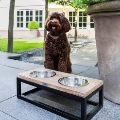 Lord Lou Honden Voerbak - Dubbele Eetbak - Roma L 59,5x31x25 -Katten Hondenbenodigdheden Winkel 1198x1200 3
