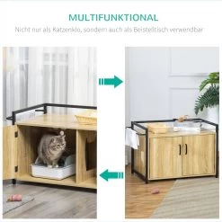 PawHut Katzentoilett Mit Griff D31-053 -Katten Hondenbenodigdheden Winkel 1199x1200 23