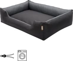 Hondenmand Cordura XXL – Zwart + Grijs - 100 X 75 X 23 Cm