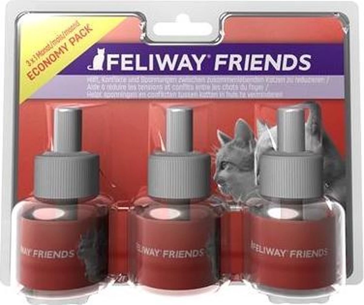 Feliway Friends - Navulling - 1 X 48 Ml - Anti-conflict Voor Katten 14 Feliway Friends - Navulling - 1 X 48 Ml - Anti-conflict Voor Katten - Afbeelding 12