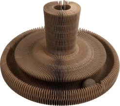 District 70 MAZE 3-in-1 Opvouwbare Kartonnen Kattenmand - Inclusief Catnip Balletje - Voor Slapen, Spelen En Krabben! -Katten Hondenbenodigdheden Winkel 1200x1056 2