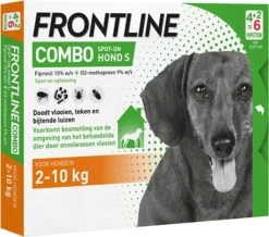 Frontline Combo - Anti Vlooienmiddel En Tekenmiddel - 2 Tot 10 Kg - Hond - 6 Pipetten -Katten Hondenbenodigdheden Winkel 1200x1059 3