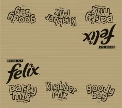 Felix Cat Snacks Party Mix - Kattensnacks Original En Seaside - 16 X 60g -Katten Hondenbenodigdheden Winkel 1200x1064 5