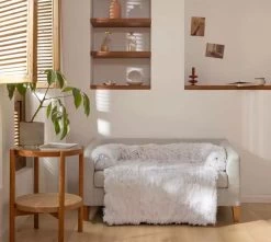 Quzi Hondenkussen Voor Bank - Fluffy Hondendeken - Bankbescherming Hond - 85x85cm - Afneembare Hoes -Katten Hondenbenodigdheden Winkel 1200x1075 3