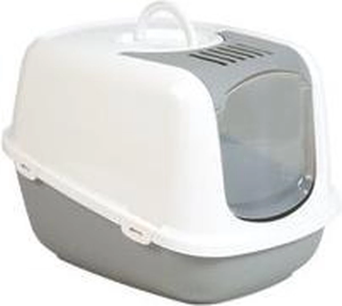 Savic Nestor Jumbo - Grijs - Kattenbak - 66 X 48 X 46 Cm 8 Savic Nestor Jumbo - Grijs - Kattenbak - 66 X 48 X 46 Cm - Afbeelding 6