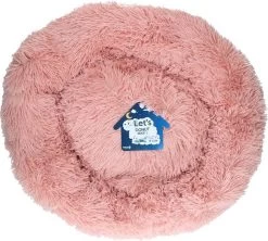 Let's Sleep Donut Mand 60 Cm Roze -Katten Hondenbenodigdheden Winkel 1200x1077