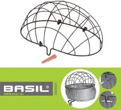 Basil Pasja Space Frame Draadkoepel L - Staal - Large - Zwart - 50 Cm -Katten Hondenbenodigdheden Winkel 1200x1081
