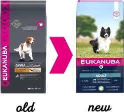 Eukanuba Dog Adult Small/Medium Breed Lamb / Rice - 12 KG -Katten Hondenbenodigdheden Winkel 1200x1082 2