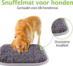 SNOOTS - Snuffelmat Hond - Snuffelmatten Voor Hond En Puppy - Honden Speelgoed Intelligentie - Agility Voor De Hond - Hondentraining - Denkspel Hond - Wasbaar Incl. Zuignappen -Katten Hondenbenodigdheden Winkel 1200x1085