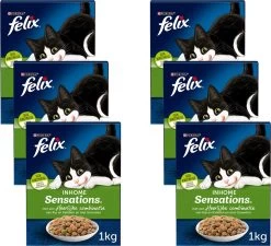 Felix Inhome Sensations - Kattenvoer - 6 X 1 Kg -Katten Hondenbenodigdheden Winkel 1200x1095 7