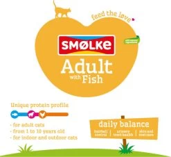 Smolke Adult Fish & Rice 10 Kg - Kat -Katten Hondenbenodigdheden Winkel 1200x1096 3