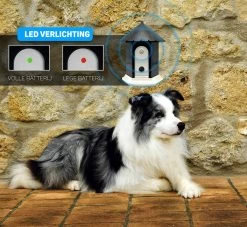 Vulpes Pets® Anti Blaf Apparaat Pro - Anti Blafband Voor Alle Honden - Luxe Hondentrainer - Diervriendelijk & Zonder Schok - Inclusief 9V Batterij - Waterbestendig - Ophangbaar - Instelbare Ultrasone Niveauregeling - 4 Standen -Katten Hondenbenodigdheden Winkel 1200x1102