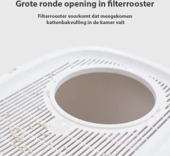 YA Products Kattenbak Space Series - Grote Kattenbak - Kattenbak Met Lade Inclusief Schep -Katten Hondenbenodigdheden Winkel 1200x1104 2