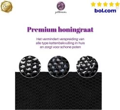 Professionele Kattenbakmat + Cadeau – Schoonloopmat Kattenbak – Katten Grit Opvanger – Dubbele Waterdichte Laag – Uitloopmat Kattenbak – Kattenverzorging – Kattenbak Accessoires - Gritmat – Kat Benodigdheden -Katten Hondenbenodigdheden Winkel 1200x1106 4
