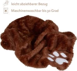 PRETTY KITTY Cat Window Bed 32x41cm: Knuffelig Kattenbed Voor De Vensterbank, Premium Kattenbed Fluffy Voor Het Raam, Vensterbank Kat - Wasbaar, Vensterbank Kat -Katten Hondenbenodigdheden Winkel 1200x1106 5