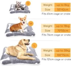 Nobleza Benchkussen - Dierenkussen - Hondenkussen - Kattenkussen - Benchmat - Dierenmat - Hondenmat - Kattenmat - Grijs - Maat S -Katten Hondenbenodigdheden Winkel 1200x1109 1