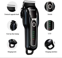 Merkloos Dierentondeuse + Haren Verwijderaar - Scheerapparaat Voor Honden En Katten - 4 Opzetstukken - Oplaadbaar - Draadloos - Stil - Verschillende Haar En Vachtlengtes - Hondentrimmer - Honden Trimmer - Honden Knippen - Haren Knippen -Katten Hondenbenodigdheden Winkel 1200x1118 3