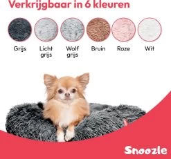 Snoozle Donut Hondenmand - Zacht En Luxe Hondenkussen - Wasbaar - Fluffy - Hondenmanden - 50cm - Grijs 18 Snoozle Donut Hondenmand - Zacht En Luxe Hondenkussen - Wasbaar - Fluffy - Hondenmanden - 50cm - Grijs -Katten Hondenbenodigdheden Winkel 1200x1118 4