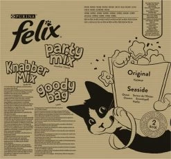 Felix Cat Snacks Party Mix - Kattensnacks Original En Seaside - 16 X 60g -Katten Hondenbenodigdheden Winkel 1200x1124 3