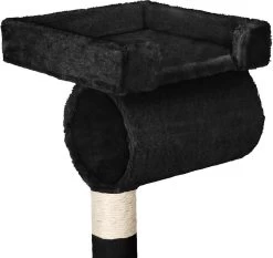 TecTake Stokely - Zwart - Krabpaal - 141 Cm -Katten Hondenbenodigdheden Winkel 1200x1133 1