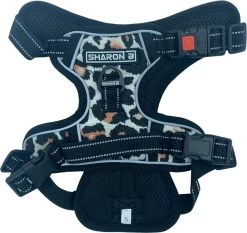 Antitrek Hondentuigje - Middelgrote Honden - Luipaard - Maat M - Borstring - Reflecterend -Katten Hondenbenodigdheden Winkel 1200x1134 2