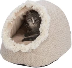 Trixie Kattenmand Iglo Boho Beige - 35X41X26 CM -Katten Hondenbenodigdheden Winkel 1200x1138 1