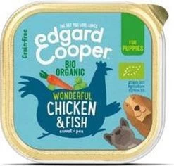 17x Edgard & Cooper Kuipje Vers Vlees Puppy Hondenvoer Bio Kip - Vis 100 Gr -Katten Hondenbenodigdheden Winkel 1200x1145 9
