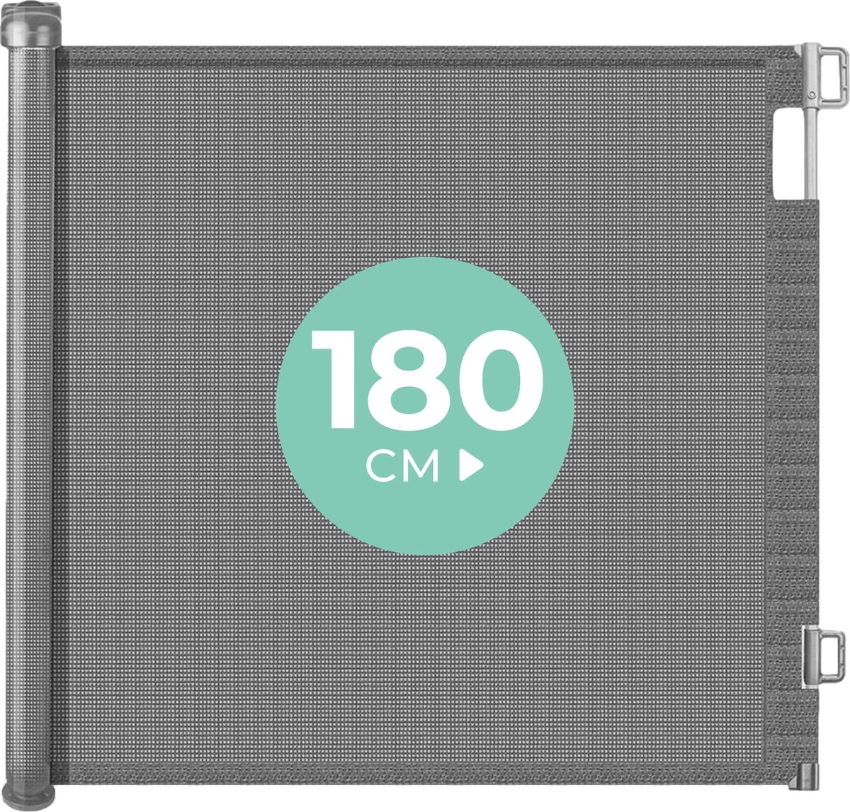 Château Animaux® - Tot 180cm Breed Traphekje Oprolbaar Hond - Stijlvolle Oplossing - Dieren Hek - Honden Hek 3 Château Animaux® - Tot 180cm Breed Traphekje Oprolbaar Hond - Stijlvolle Oplossing - Dieren Hek - Honden Hek