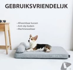 PETKIT® Deep Sleep Bed - Hondenmand - Kattenmand - Memory Foam - Orthopedisch - Maat M -Katten Hondenbenodigdheden Winkel 1200x1147 2