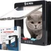 JC Pets Premium Kattenluik - Inclusief Tunnel - 4 Vergrendelingsstanden - Zwart - 20 X 19 X 5.5 Cm - Waterdicht -Katten Hondenbenodigdheden Winkel 1200x1147 3